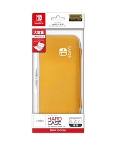 Keys Factory IRODORI Hard Case for Nintendo Switch Lite HHC-001-3 Light Orange Case Pouch For Switch Lite Japanese version