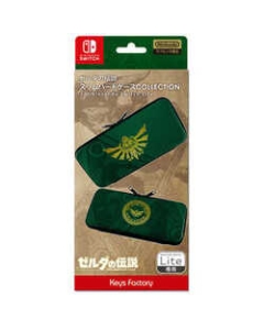 Keys Factory Slim Hard Case COLLECTION FOR NINTENDO Switch Lite CSH-103-1 Legend of Zelda Case Pouch For Switch Lite Japanese version