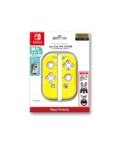 Keys Factory IRODORI Joycon TPU Cover for Nintendo Switch NJT-001-4 Yellow Controller Cover For Switch Japanese version