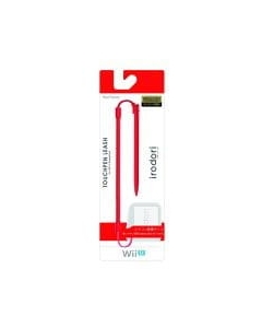 Keys Factory Touch Pen Leash for Wii U Gamepad UTL-001-2 Red Stylus For Wii U Japanese version