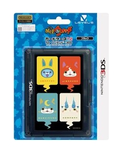 Level-5 Yo-Kai Watch Card Case 12 FOR Nintendo 3DS LVAC-0014 Black Card Case For DS DS Lite DSi DSi LL 3DS 3DS LL Japanese version