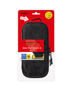 Nakabayashi DIGIO2 Switch Lite Protect Case Slim Type SZC-SWL07CABK Camouflage Black Case Pouch For Switch Lite Japanese version