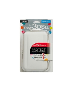 Nakabayashi DIGIO2 NEW 3DSLL Protect Case SZC-3DSLL1401W White Case Pouch For New 3DS LL Japanese version