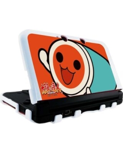 PLEX Taiko Master Custom Hard Cover for 3DS LL TT-01B Donkatsu ver. Body cover For 3DS LL Japanese version