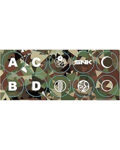 SNK NEOGEO ARCADE STICK PRO button sticker FP4X1N1903 Standard Other For NEOGEO Japanese version