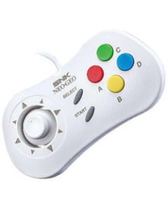 SNK NEOGEO Mini Pad FP1N1N1810 White Game Pad For NEOGEO Mini Japanese version