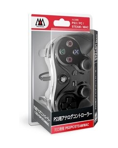 Three Arrows Analog Controller for PS3/PC/Mac THA-SN502 Game Pad For PS3 Mac PC Japanese version