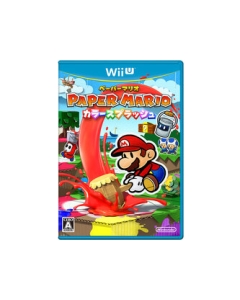 Nintendo Paper Mario Color Splash Wii U Japanese version