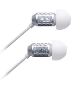 ZERO AUDIO CARBO WHITE TENORE ZH-DX201 Earphone Headphone Japanese version