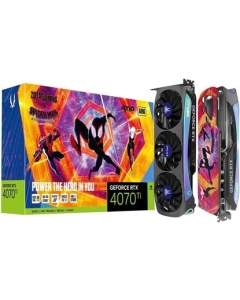 ZOTAC ZOTAC GAMING GeForce RTX 4070 Ti AMP AIRO SPIDER-MAN: Across the Spider-Verse Bundle ZT-D40710F-10SMP PCIExp 12GB Graphic Card Japanese version