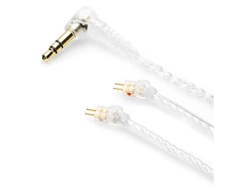 Earphone Cables Terminal Pearl White 1.22m for exclusive use of 64 AUDIO Professional Cable 64A-4970 mini-plug ⇔ Small