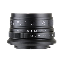 Camera Lens 7artisans 25mm F1.8 25EB Black for Sony E Small