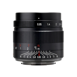 Camera Lens 7Artisans 35mm F0.95 35095M43B for Micro Four Thirds Small