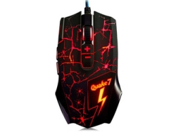 Mouse A-JAZZ Q7 Crack black/red Small