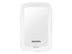 External Hard Drive ADATA AHV300-1TU31-CWH white