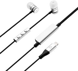 air-J HAL-ES1 SL SILVER Earphone Headphone Small