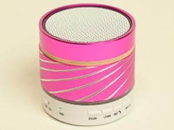 Bluetooth Speaker Al trouble Round-1-PK pink