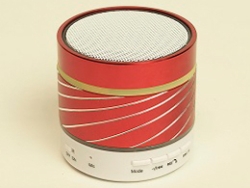 Bluetooth Speaker Al trouble Round-1-RD red