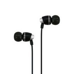 ALPEX Hi-Unit HSE-BASS10BSV black silver Earphone Headphone Small