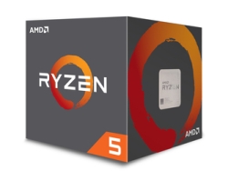 CPU AMD Ryzen 5 1600 (AF) BOX with Wraith Stealth Cooler Small