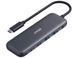 ANKER 332 USB-C hub (5-in-1) A8355011 black USB Hub Small