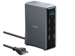 ANKER Prime docking station (14-in-1 Dual Display 160W) A83B65A1 gray USB Hub Small