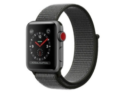 Apple Apple Watch Nike+ Series 3 GPS+Cellular model 38mm MQM72J/A Pure Platinum/Black Nike Sport Band Smart Watch Small