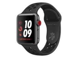 Apple Apple Watch Nike+ Series 3 GPS+Cellular model 38mm MQM92J/A Bright Crimson/Black Nike Sport Loop Smart Watch Small