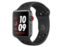 Apple Apple Watch Nike+ Series 3 GPS+Cellular model 42mm MQMG2J/A Bright Crimson/Black Nike Sport Loop Smart Watch Small