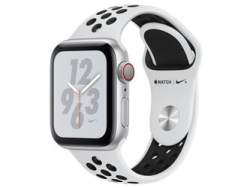 Apple Apple Watch Nike+ Series 4 GPS+Cellular model 40mm MTXF2J/A summit white Nike sports loop Smart Watch Small