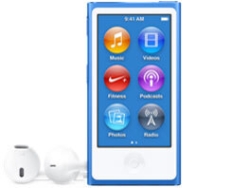 Digital Audio Player (DAP) Apple iPod nano MKN02J/A 16GB blue Small