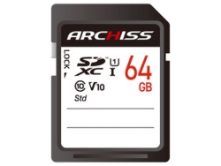 ARCHISS AS-064GSD-SU1 64GB SD Card small