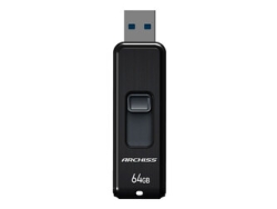 ARCHISS AS-064GU3-PSB 64GB black USB Flash Drive small