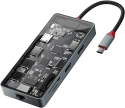 AREA SEE-THROUGH5 SD-CMULTI05 USB Hub Small