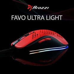 Mouse Arozzi AZ-FAVO-BKRD Red Small