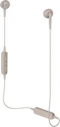 audio-technica ATH-C200BT BG beige Earphone Headphone Small