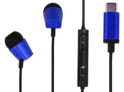 BAUT BCSE02DBL blue Earphone Headphone Small