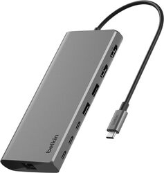 BELKIN INC015BTSGY-CZ Gray USB Hub Small