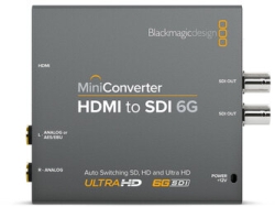 Broadcast Converter Blackmagic Design Mini Converter HDMI to SDI 6G Small