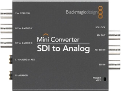 Broadcast Converter Blackmagic Design Mini Converter SDI to Analog Small