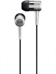 BLUE EVER BLUE Mercury Model 878SB silver X black Earphone Headphone Small