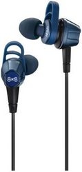 BLUE EVER BLUE Model 1200 Blue Earphone Headphone Small