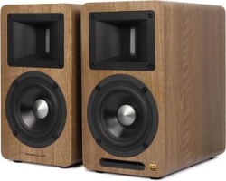 Bluetooth Speaker Small AIRPULSE AIRPULSE A80 Walnut Bluetooth Speaker Small