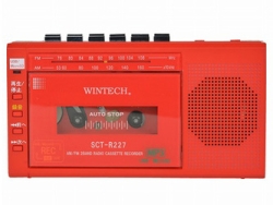 Boombox WINTECH SCT-R227RD red Audio & Video Audio Small