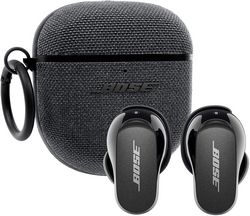 BOSE QuietComfort Earbuds II Bundle with Fabric Case Cover triple black Earphone Headphone Small