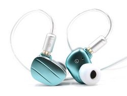 BQEYZ Cloud 3.5mm cyan Earphone Headphone Small