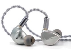 BQEYZ Winter 2.5mm plug BQ510152 silver Earphone Headphone Small