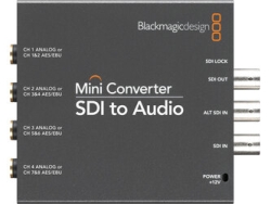 Broadcast Converter Blackmagic Design Mini Converter SDI to Audio