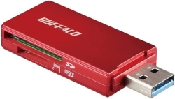 Card Reader Buffalo BSCR27U3RD USB Red