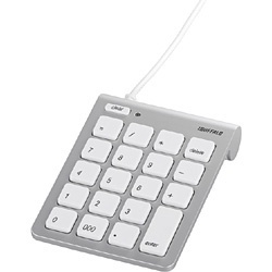 Number Pad Buffalo BSTK08MSV Silver Small